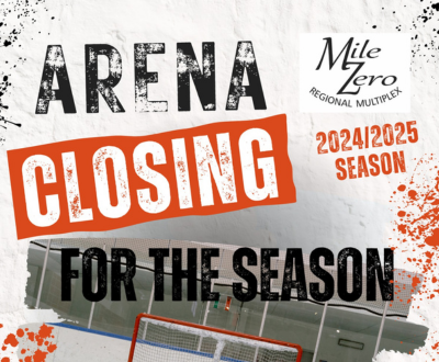 Arena Closing for Season